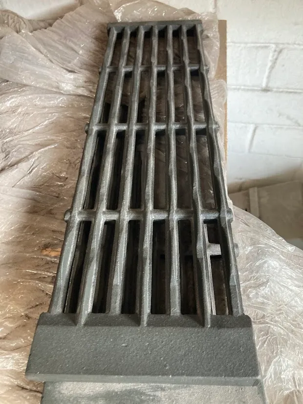A food-safe coated grill grate